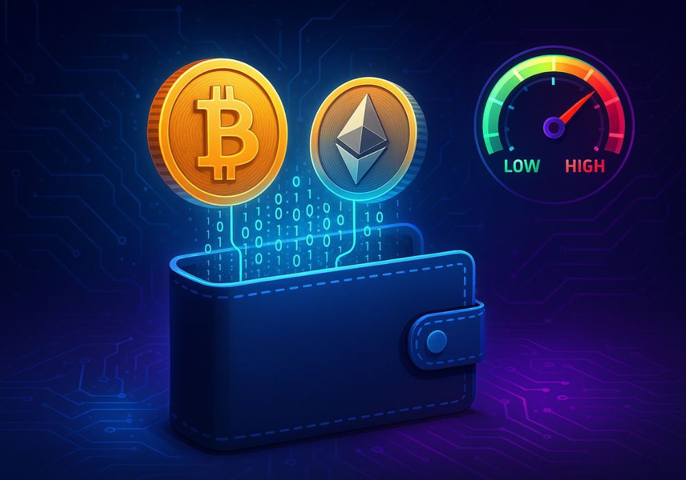 taxas nas transações de criptomoedas