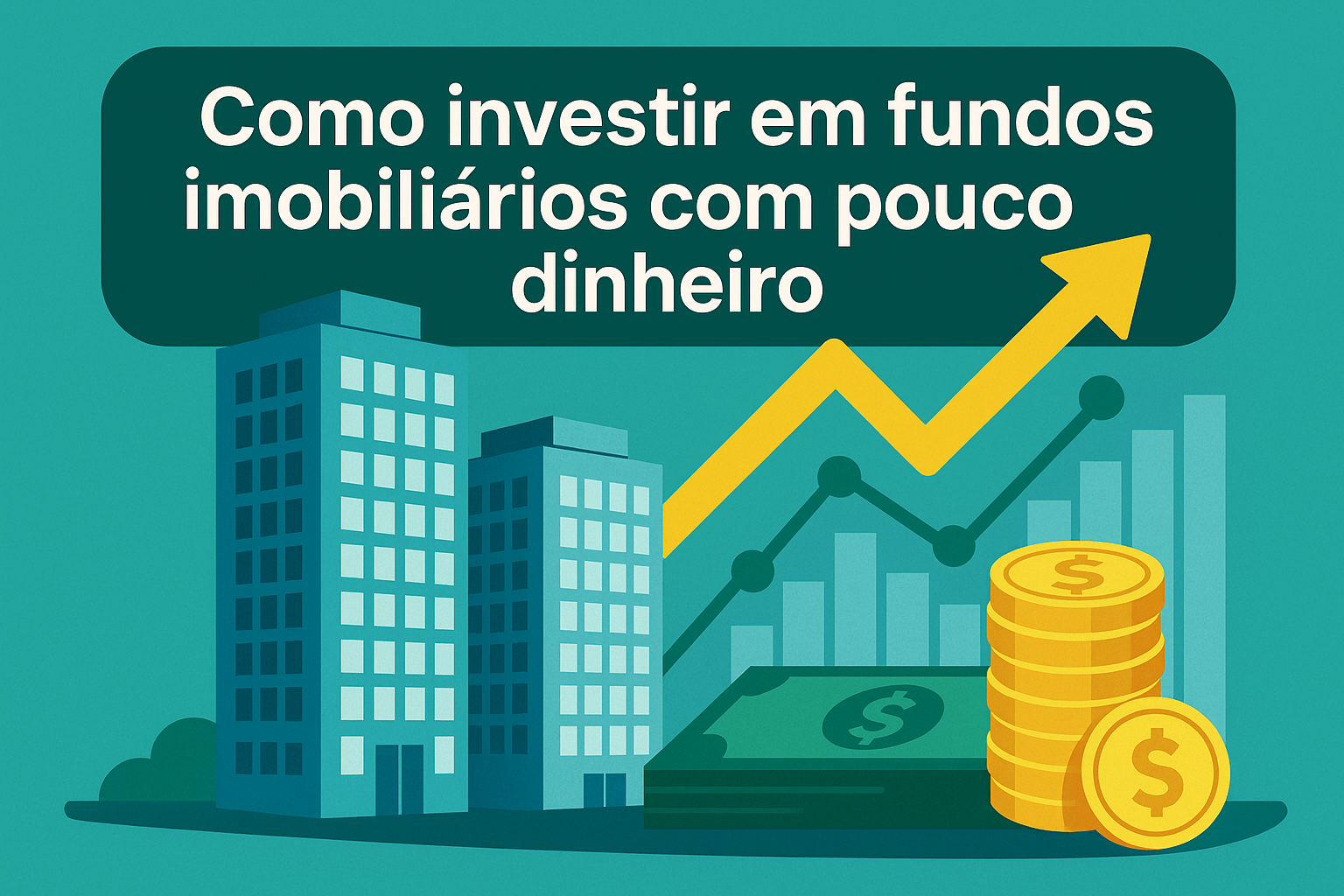 Como investir em fundos imobiliários com pouco dinheiro
