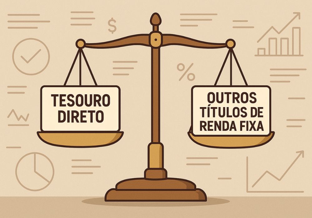 Diferença entre Renda Fixa e Tesouro Direto